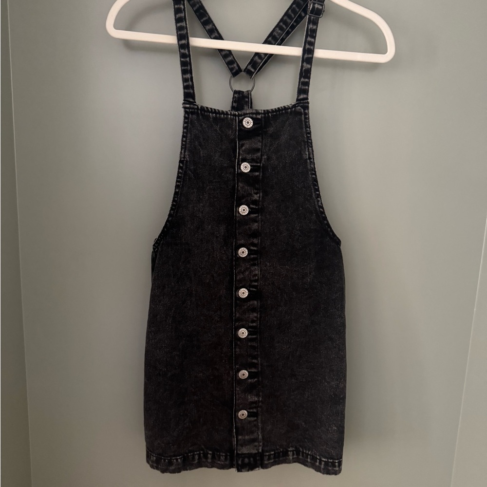 American Eagle faded Black Denim jumper